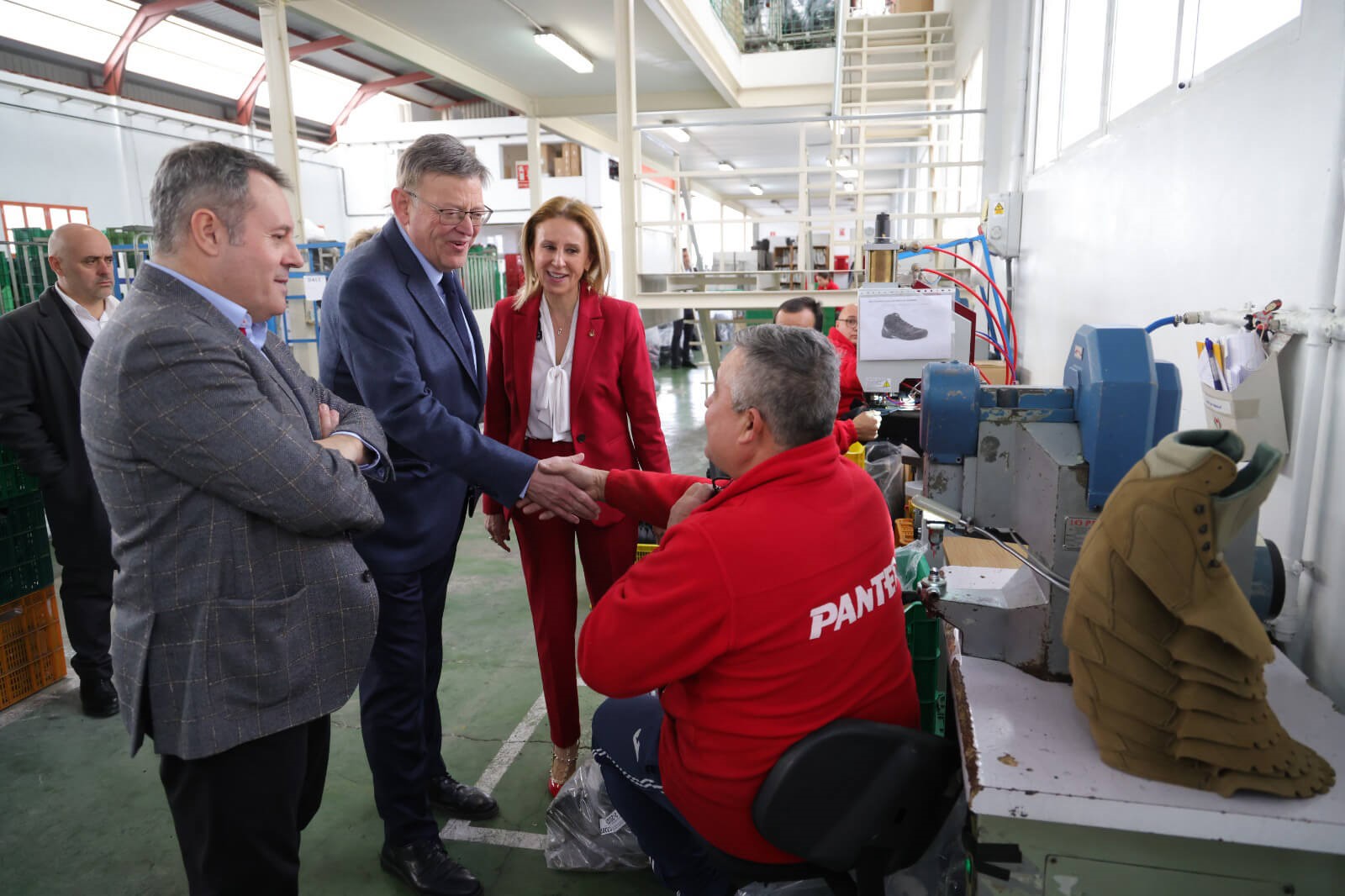 The Management of Panter with Ximo Puig, showing the company5